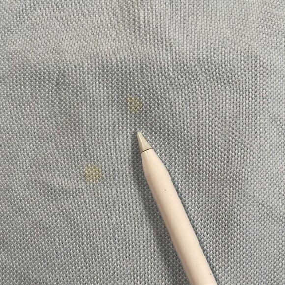 Lacoste Shirt Mens Large 5 Polo Light Blue Button Up Short‎ Sleeve Collard Tee41 - Picture 2 of 6